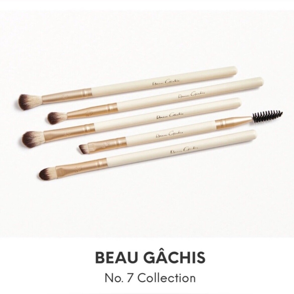 Beau Gachis No.7 5 Piece Eyeshadow Brush Collection